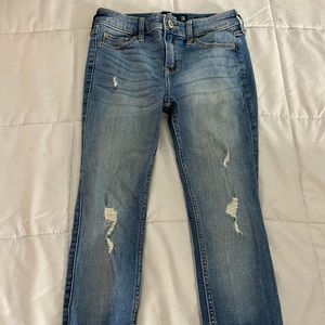 Hollister ripped jeans